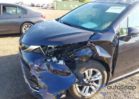 2025 Toyota Sienna Limited из США, поврежденный, VIN 5TDZSKFC1SS172228